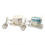 Колело пластмаса 112x110x210 мм с кашпа 110x80 мм 