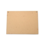 Плочка MDF за декупаж 200x150x3 мм с два отвора x 5 мм -2 броя