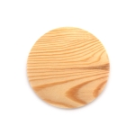 Дървена плочка кръг 100x7 мм за декорация