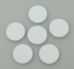 Кръг фоам бял/EVA материал/ 24x2 мм -20 броя