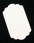 Таг за картичка от бирен картон 79x45 мм -4 броя