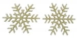Снежинка от бирен картон 50x1мм -2 броя