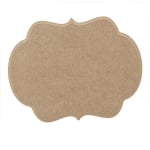 Пано MDF за декорация модел 3 21.5x16.5 см