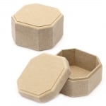 Кутия MDF за декорация осмоъгълна 10x10x6 см