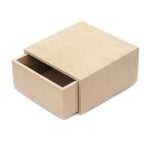 Кутия MDF за декорация 16x16x8 см с чекмедже