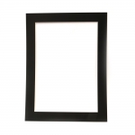 Единична рамка от картон 700 г/м2 за хартия А3 с външен размер 49x36.7 см цвят черен