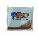 Полимерна глина металик кафява - 50 грама