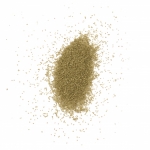 Стъклен пясък за декорация 0.2 мм 200 микрона цвят злато ~380 грама