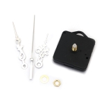 Часовников механизъм 55x55x16 мм стрелки винтидж 65 мм 92 мм 120 мм цвят сребро захранване АА1.5 V (батерия)