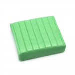 Полимерна глина перлена зелена - 50 грама