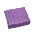 Полимерна глина перлена лилава - 50 грама