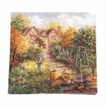 Салфетка за декупаж Ambiente 33x33 см трипластова GARDENING TOGETHER -1 брой