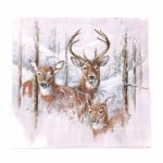 Салфетка за декупаж Ambiente 33x33 см трипластова WILDERNESS STAG -1 брой