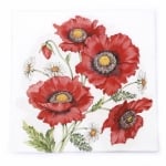 Салфетка за декупаж Ambiente 33x33 см трипластова Poppy Scene-1 брой