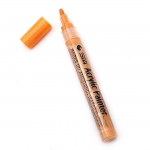 Акрилен водоустойчив маркер 2-3 мм оранжев -1 брой