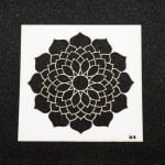 Шаблон за многократна употреба ЛОРКА размер на отпечатъка 13x13 см ЛМ8