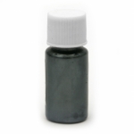 Перлен оцветител (пигмент) за смола на маслена основа цвят черен -10 мл