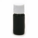 Оцветител (пигмент) за смола за заскрежен ефект на алкохолна основа цвят черен -10 мл