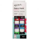 Комплект текстилна боя Mont Marte Fabric Paint Set 8 цвята x20 мл