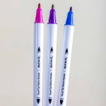 Маркери за текстил с двоен връх Mont Marte Dual Tip Fabric Markers 12 броя