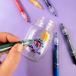 Маркери за стъкло Mont Marte Glass Markers 6 броя