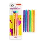 Маркери за текстил Mont Marte Fabric Markers 6 броя