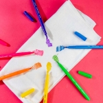 Маркери за текстил Mont Marte Fabric Markers 6 броя