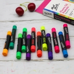 Флуоресцентни маслени пастели Mont Marte Fluoro Oil Pastels 12 броя