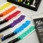 Маслени пастели металически цветове Mont Marte Metallic Oil Pastels 12 броя