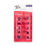 Комплект форми за изрязване на глина от 13мм до 25 мм Mont Marte Polymer Clay Mini Cutter Set 10 броя