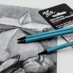Комплект моливи от въглен MM Woodless Charcoal Pencils мек 3 броя