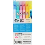 Комплект изтриваеми двувърхи маркери Mont Marte Erasable Dual End Markers Signature 6 броя