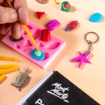 Комплект за работа с полимерна глина Mont Marte Make n Bake Polymer Clay Set 75 части