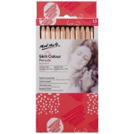 Комплект моливи Mont Marte Skin Colour Pencils 12 цвята
