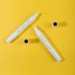 Акрилни маркери с двоен връх Mont Marte Acrylic Paint Pens Dual Tip White 2 броя бели