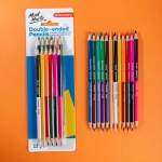 Двустранни цветни моливи Mont Marte Double Ended Pencils 12 броя