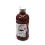 Боя темперна за плакати Mont Marte Poster Paint 500 мл - цвят Burnt Umber умбра