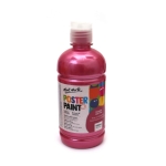 Боя темперна за плакати Mont Marte Poster Paint 500 мл - цвят Металик розово