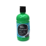 Акрилна боя Mont Marte Acrylic Colour Paint 500 мл бутилка Monastral Green зелено
