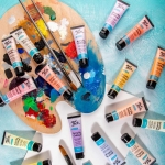 Комплект акрилна пастелна боя Mont Marte Acrylic Colour Pastel Colours 12 цвята x 36 мл