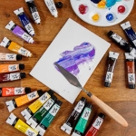 Комплект маслени бои Mont Marte Oil Paints 24 цвята x 12 мл