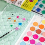 Комплект акварелни бои Mont Marte Watercolour Cake Set 17 броя