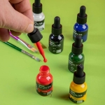 Комплект акрилно мастило Mont Marte Acrylic Ink 6 цвята x 20 мл