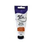 Акрилна боя сатен Mont Marte Satin Acrylic 75ml -Yellow Ochre жълта