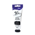 Акрилна боя сатен Mont Marte Satin Acrylic 75ml -Lamp Black черна