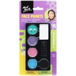 Комплект перлени бои за лице Mont Marte Kids Face Painting Set - Pearl