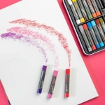 Скицник за маслен пастел A4 Premium 200gsm Mont Marte Oil Pastel Pad -20 листа