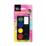 Комплект бои за лице Mont Marte Kids Face Painting Set - Bright