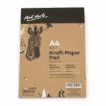 Скицник крафт картон А4 115 гр/м2 MM Kraft Paper Pad 50 листа