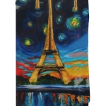 Диамантен гоблен 20x30 см кръгли диаманти пълно облепяне с рамка - Залез по френски GLB30429